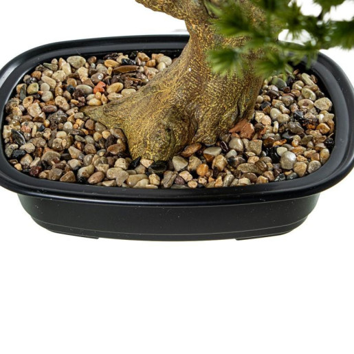 Bonsai artificial verde y marron