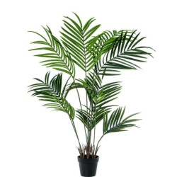 Planta artificial verde y marron