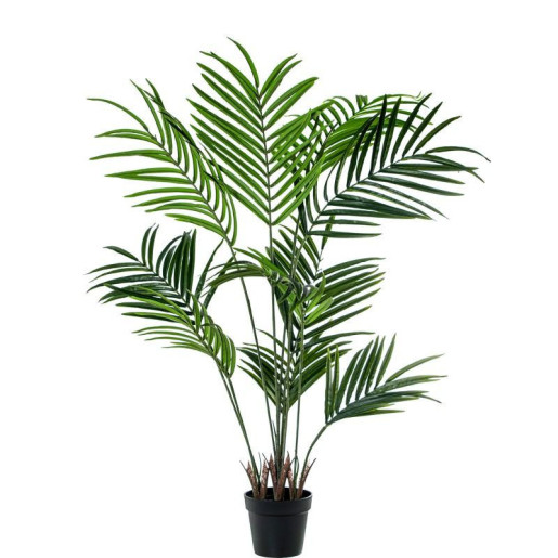 Planta artificial verde y marron