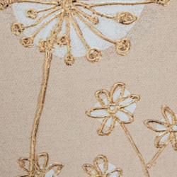Set 2 cuadros lienzo beige y blanco