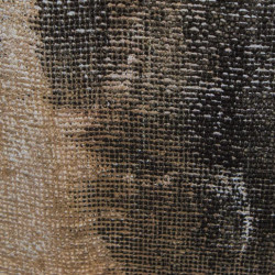 Cuadro lienzo gris, negro y dorado