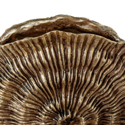 Figura caracol dorado