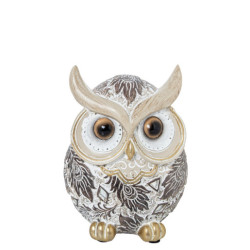 Figura buho blanco