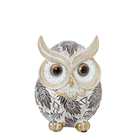 Figura buho blanco