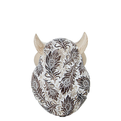 Figura buho blanco
