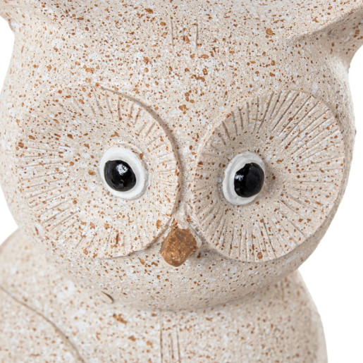 Set 2 figuras gatos beige arena