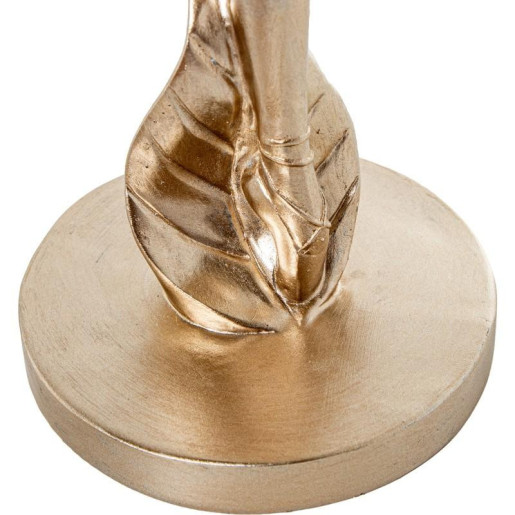 Figura bailarina blanco y beige