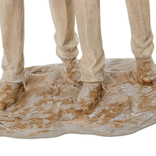 Figura amigos blanco y beige