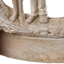 Figura pareja blanco y beige