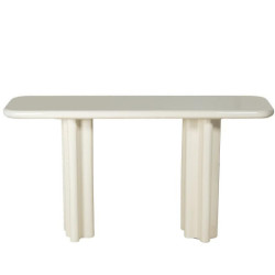 Mesa entrada blanco lacado