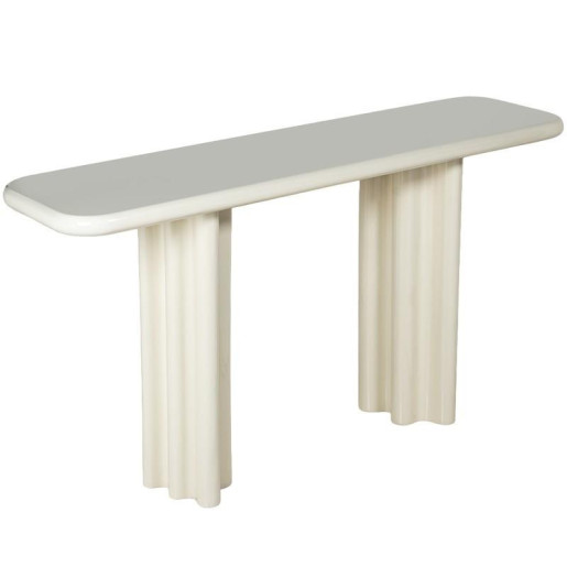 Mesa entrada blanco lacado