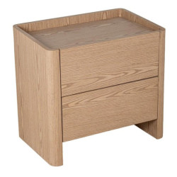 Mesa de noche natural