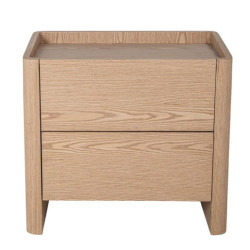 Mesa de noche natural