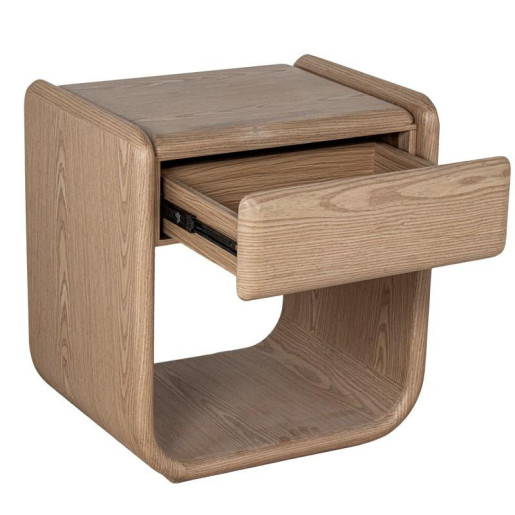 Mesa de noche natural