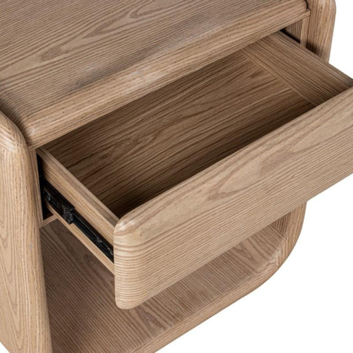 Mesa de noche natural