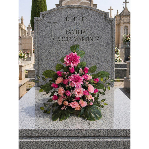 Centro de flores de santos