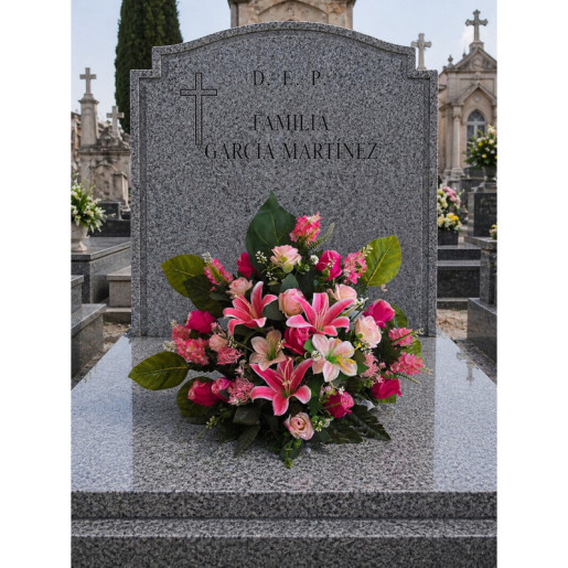 Centro de flores de santos