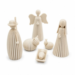 Misterio de 6 piezas Color beige