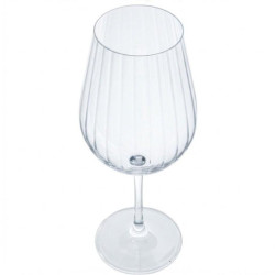 Set 6 copas vino transparente