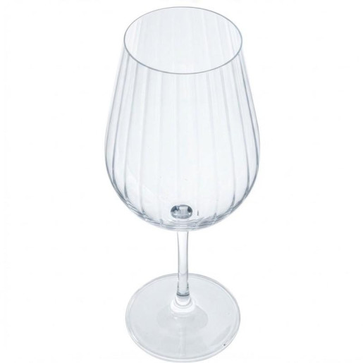 Set 6 copas vino transparente