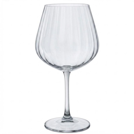 Set 6 copas vino transparente