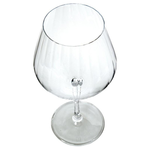 Set 6 copas vino transparente