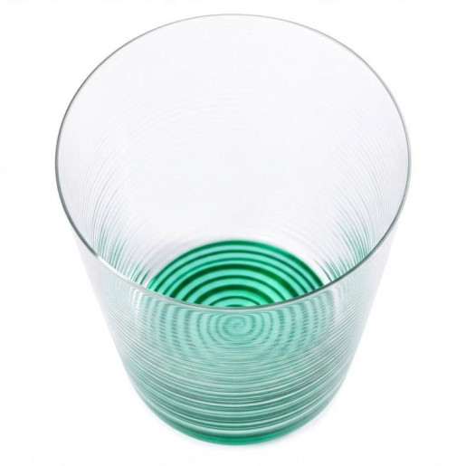 Set 6 vasos azul, amarillo y verde