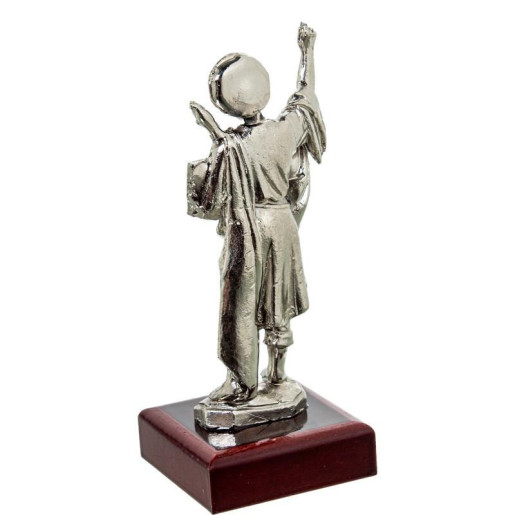 Figura san pancracio plateado