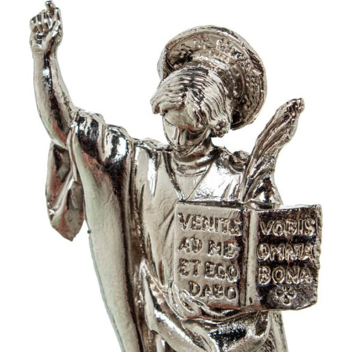 Figura san pancracio plateado