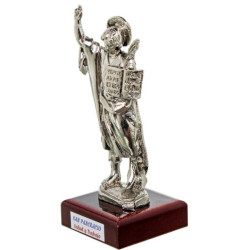 Figura san pancracio plateado
