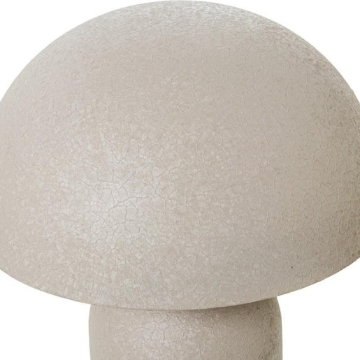 Lampara sobremesa beige mate rugoso