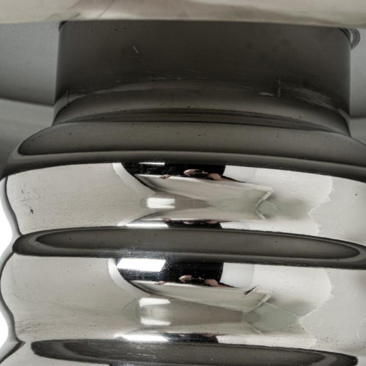 Mesa auxiliar plateado