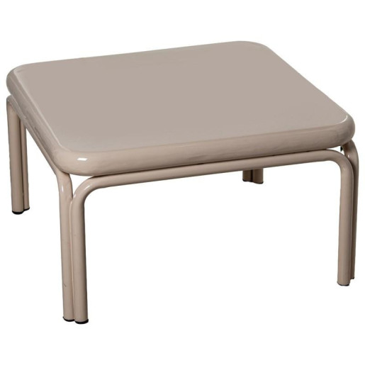 Mesa centro beige brillo