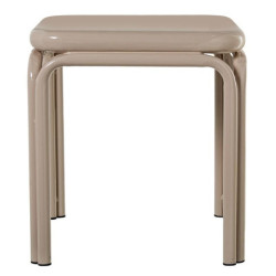 Mesa centro beige brillo
