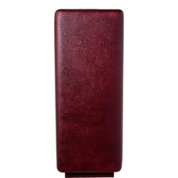 Pedestal burdeos mate rugoso