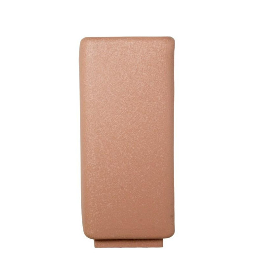 Pedestal rosa mate rugoso