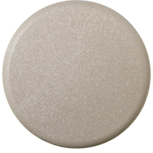 Mesa auxiliar beige mate rugoso
