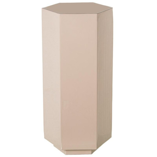 Pedestal beige brillo