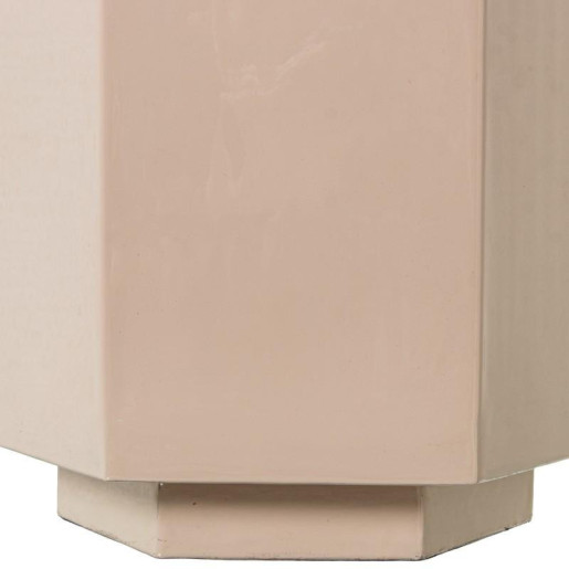 Pedestal beige brillo