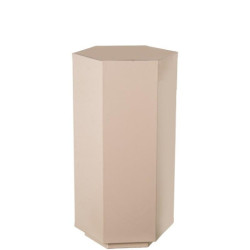 Pedestal beige brillo