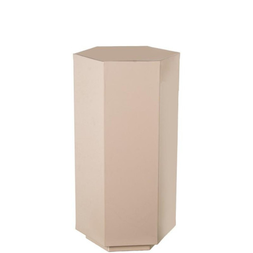 Pedestal beige brillo