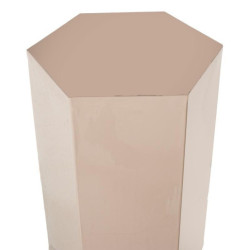 Pedestal beige brillo