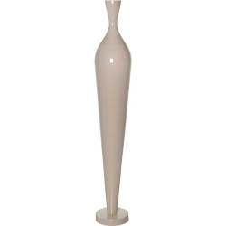 Jarron beige brillo