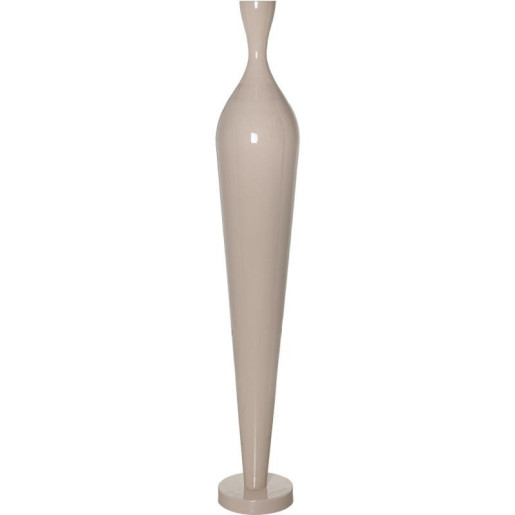 Jarron beige brillo