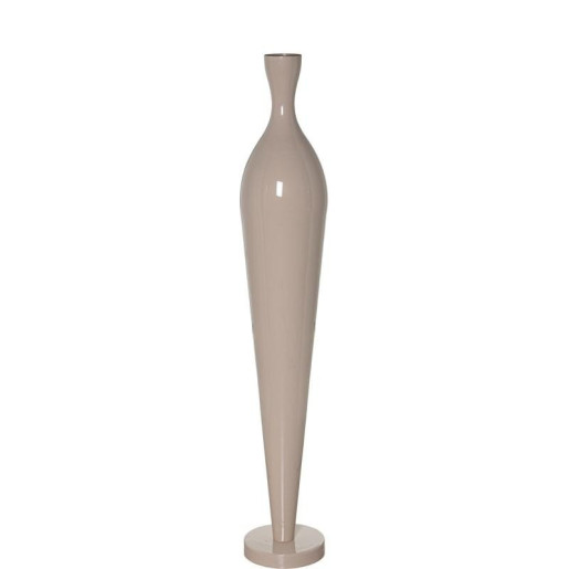 Jarron beige brillo