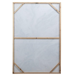 Set 2 cuadro lienzo azul, blanco y beige