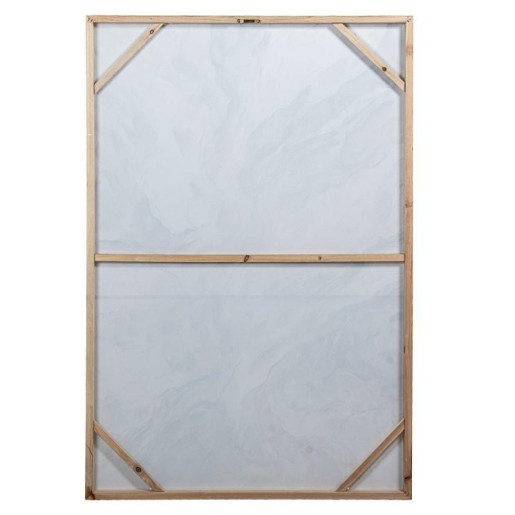 Set 2 cuadro lienzo azul, blanco y beige