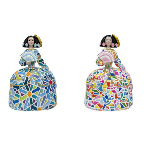 Menina mosaico