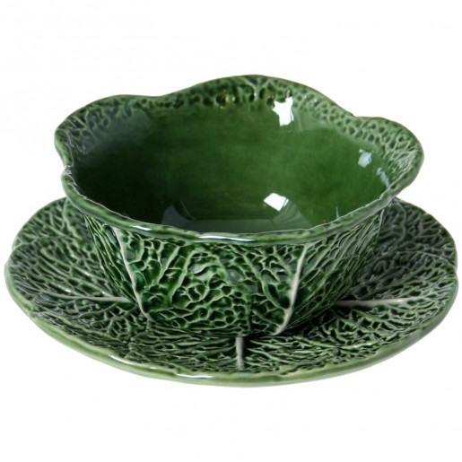 Ensaladeras cerámica verde